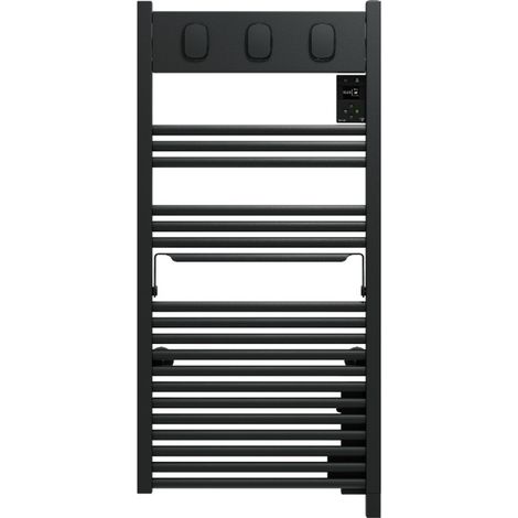 SAUTER Sèche-serviettes électrique à inertie fluide Marapi 2 500W SAUTER anthracite (1/5)