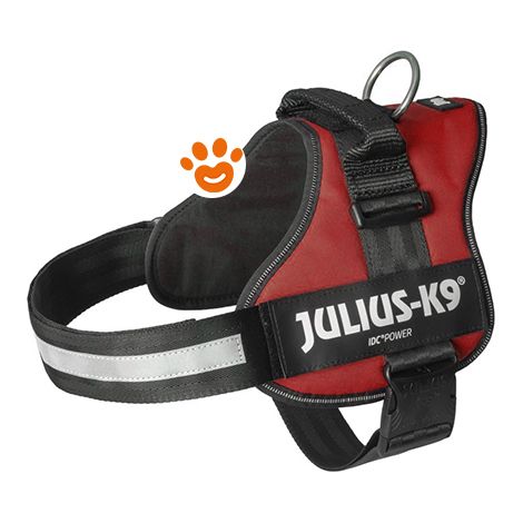 Pettorina Julius K9 Powerharness (DE)  - Pettorina Julius K9 Powerharness (DE) - Rosso Mattone, XXL / Taglia 3 (82-115cm)
