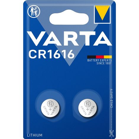CR1616 3V Lithium-Knopfzellenbatterie 2er-Pack