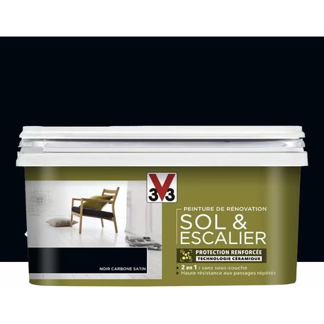 Peinture De Rénovation V33 Sol & Escalier Carbone 2 L (1/4)
