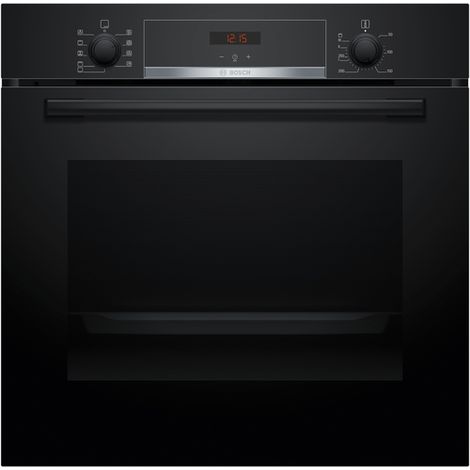 Bosch – HBA534BB3 – Four chaleur tournante électrique multifonction – Classe A+ – Capacité 71 L – Nettoyage EcoClean – Chaleur Tornada 3D – Dimensions 59,5x59,4x54,8 cm