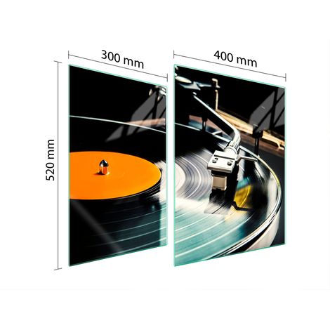 GLASHERD-SCHUTZPLATTE 70x52 VINYL (1/5)