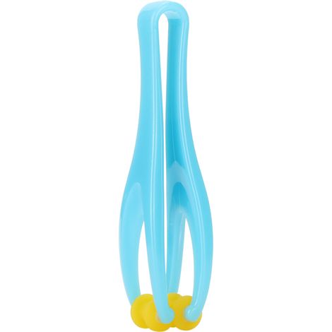 Rouleau massage doigts articulations anti-stress soulagement douleur main portable PP circulation sanguine outil bleu (1/5)