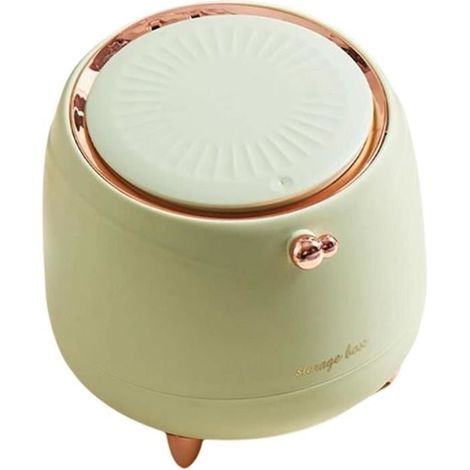Tischmülleimer, Druckdeckel, kleiner Abfalleimer, Reinigungszubehör, Mini-Tischmülleimer (1/3)