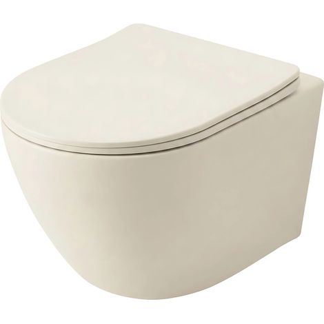 Rea Taza De Inodoro Wc Focus Tornado Creme (1/5)
