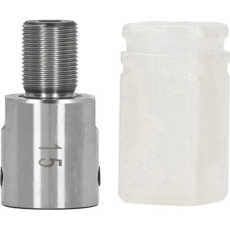 Spannfutter-Verbindungsstange 15 mm M14x1 Hochpräziser Edelstahl, wärmebehandelt, Drehbank-Spannfutterverbinder