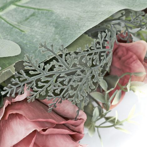 Künstliche Blumendekoration, künstlicher Rosenkranz, Türschwelle, Zuhause, Hochzeit, Party, Wanddekoration (1/5)