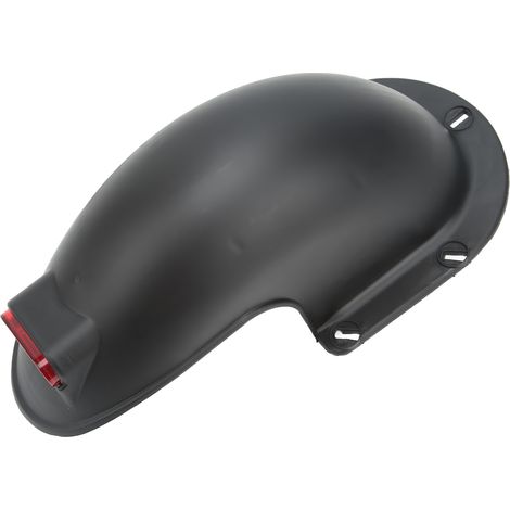 Garde-boue arrière 10 pouces avec feu LED pour trottinette électrique, pièce de rechange universelle (1/5)