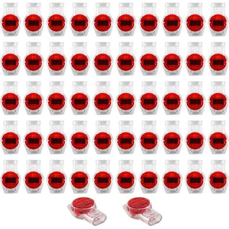 55 Pièces Connecteur UR en Gel pour Épissure de Câble avec 3 Ports (1/4)