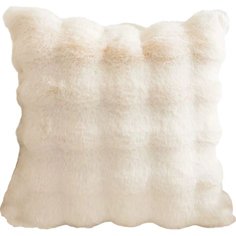 1 Taie d'oreiller, velours bouclé, double face, épaissie, pour canapé, bureau, voyage (1/5)