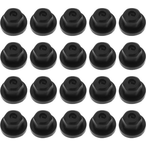 écrous en Plastique pour Passage de Roue Avant pour Clips de Retenue de Vis M6 RYH500780 (1/5)