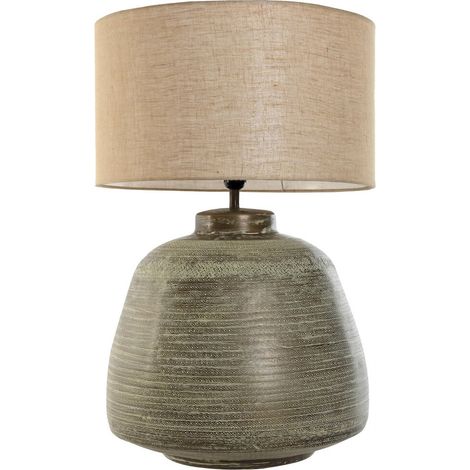 Lampe salon aluminium élégante en cuivre beige - Beige cuivré patiné élégant (1/5)