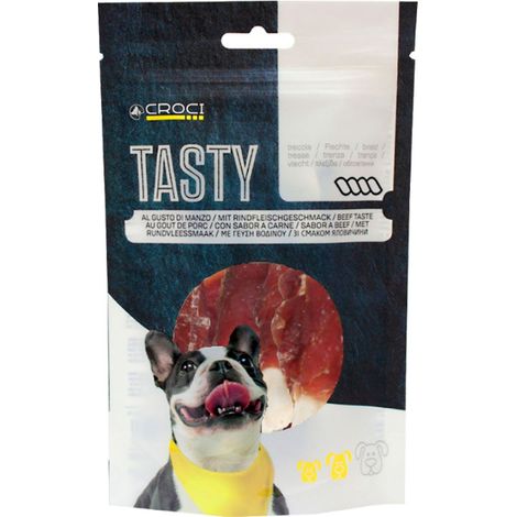 Snack Tasty Involtini gusto d'Anatra per cani 12 confezioni da 80 g cad. (1/2)