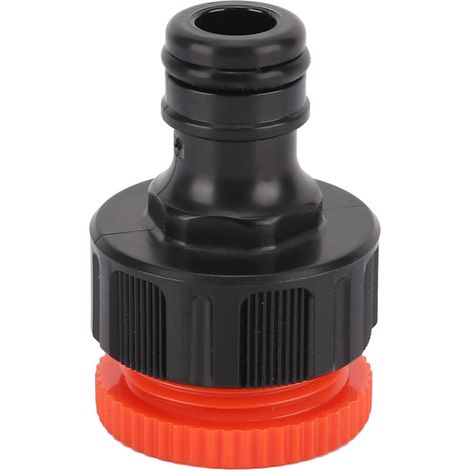 Conectores rápidos para mangueras de jardín de 1/2" – paquete de 5 – ABS – conexión instantánea (1/5)