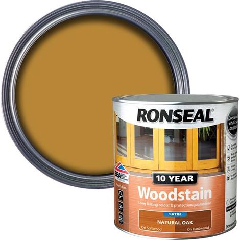 10 Year Woodstain Natural Oak 750Ml