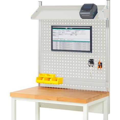 Rau System-Aufbau Komplettset 02, für Produktbreite 1000 mm, RAL7035/RAL7035 (1/2)