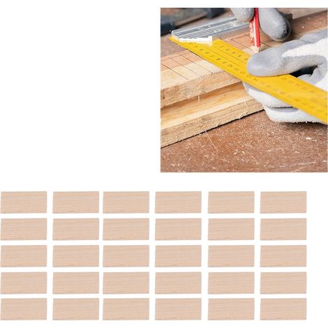 Connecteur d'épissure pour meubles en bois, tenon en bois Domino 51930 mm et bouchon en bois de hêtre (1/5)