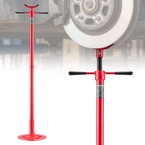 Capacité 500kg Travail en Sécurité Verin d'Atelier Haut Chandelle Haute 137,2-213cm Maintien Composants sous Pont (1/5)