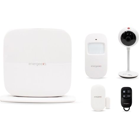 SISTEMA DE ALARMA WIFI + CAMARA IP002 ENERGEEKS EG-AW002PLUS (1/5)