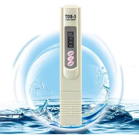 TDS-Messgerät, Wasserqualitätsprüfstift, präziser Wasserqualitätstest für Trinkwasser (1/5)