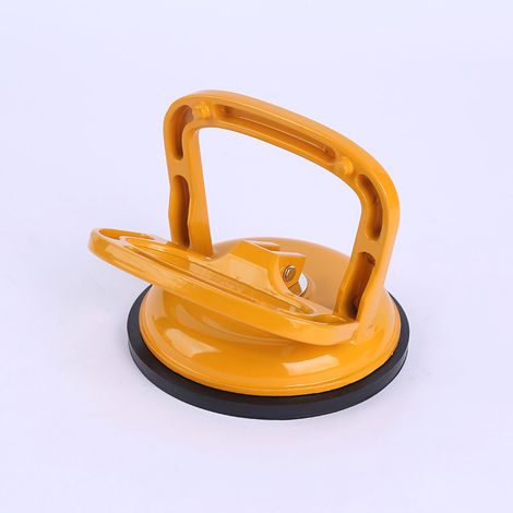 Pince à ventouse en verre avec plaque en alliage d'aluminium pour enlever les bosses de carrosserie, outil de levage manuel à griffe unique pour carreaux et tôles