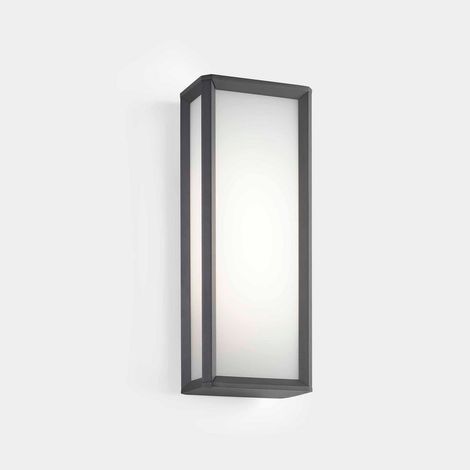 LEDS C4 Skat Outdoor LED Box Lanterna da parete Urban Grey, White IP65 21,8W 2700K