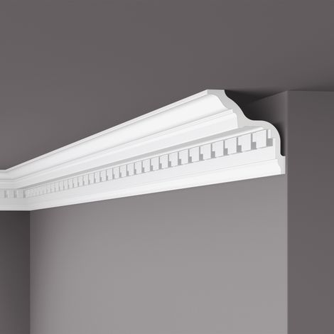 Eckleiste NMC Z5 ARSTYL Noel Marquet Zierleiste Stuckleiste Zeitloses Klassisches Design weiß 2 m (1/4)