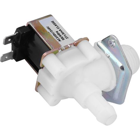 Électrovanne d'admission d'eau et d'air, solénoïde électrique, interrupteur d'entrée NF, G1/4 po, 220 V CA (1/5)
