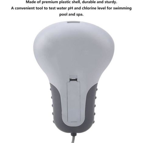 Eiffel Testeur de Chlore avec Sonde, PC-102B CL2 PH Analyseur de Qualité de l'Eau de Spa pour Piscine (1/4)