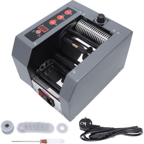 Dévidoir automatique de ruban adhésif avec affichage LED, vitesse de distribution élevée, ruban de 80 mm de large, machine de découpe électrique pour emballage, prise UE 220 V (1/5)