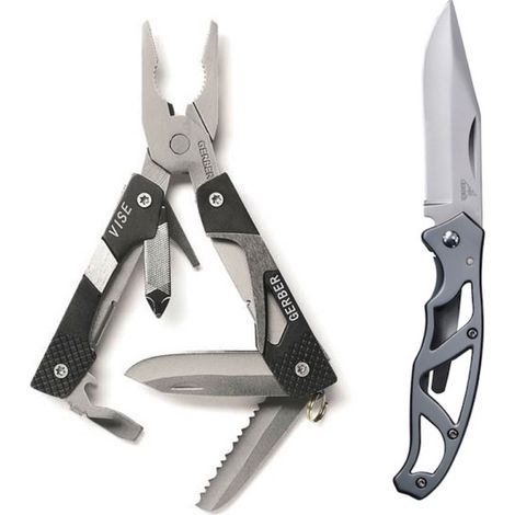 Pince Gerber vise mini paraframe acier inoxydable 100% (1/3)