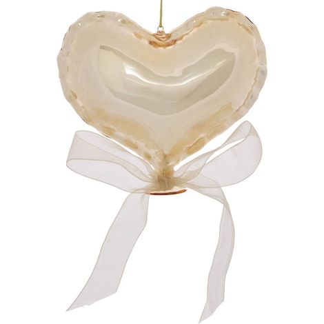 Pallone sdn a cuore in vetro 10cm - Feeric lights & christmas (1/5)