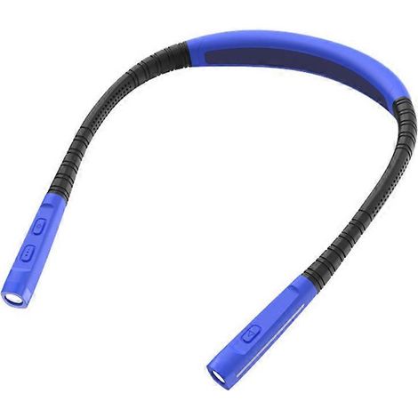 Flexible LED-Leselampe zum Umhängen, USB-aufladbar, tragbare Taschenlampe für Nachtsport, langlebige Campinglampe D (1/5)