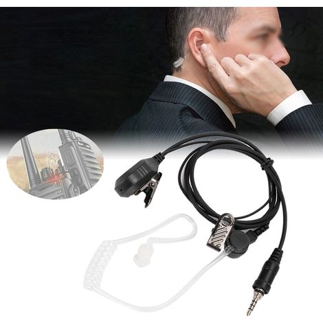 Casque radio bidirectionnel Vertex VX120 VX127 VX170, écouteur avec micro intégré pour talkie-walkie professionnel (1/5)