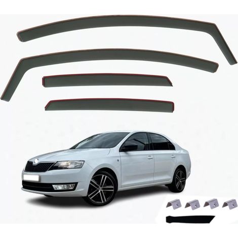 Комплект от 4бр. ветробрани за SKODA RAPID SEDAN 2013+