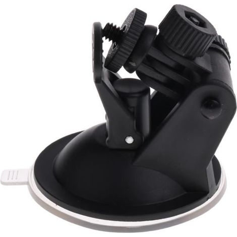 Support de Montage Windowshield Avec Ventouse de Voiture Pivotante 360 Degrés Pour Caméra GoPro (1/4)