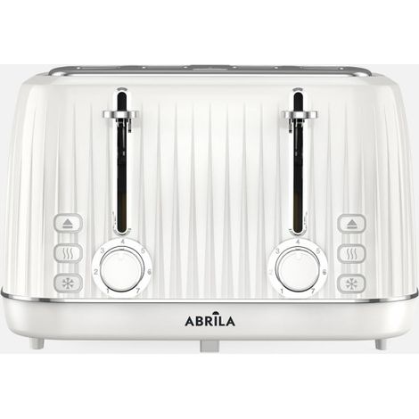 Tostador pan jacaranda 1860w blanco 7niv.tost.descongelac. apagado autom.4reban.4ranuras recogemigas19,5x29x29,5cm