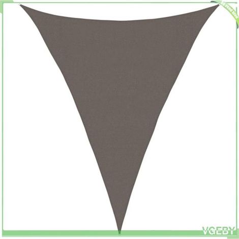 Voile d'ombrage - FAFEICY - 311090 - Triangulaire 3x4x4 m - 160 g/m² - 90% anti-UV (1/5)