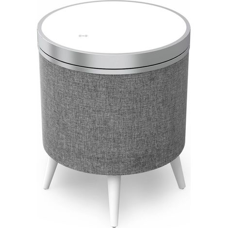 Block Stockholm Tischlautsprecher Tisch mit Bluetooth Lautsprecher von Audioblock weiß (1/5)