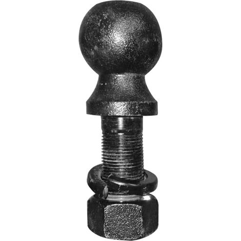 Boule De Remorquage Noire À Montage sur Attelage, Tige De 2 Pouces, Capacité De 5000lb, Pièces De Remorque D'accouplement, Accessoires De Caravane De Camping-Car (1/5)