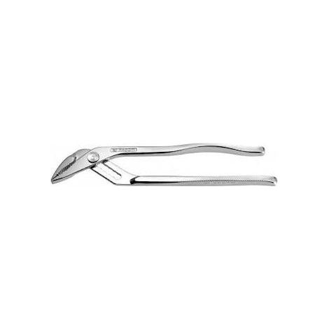 Finish – Pince multiprise chromée 25 cm – Capacité d'écartement 44 mm – Becs longs pour accès difficiles – Double traitement thermique (1/5)