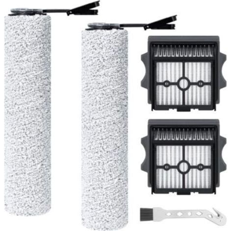 Rouleau de brosse de rechange et Filtre HEPA pour Tineco FLOOR ONE S9 Artist/S7 Stretch Ultra/S7 Artist/S7 Master/S9 Master/stretch S6/SWITCH S6/i6 Stretch/i5 Stretch Aspirateur Laveur (5 accessoires) (1/5)