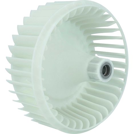 vhbw Fan Propeller compatible with Samsung DV90M8204AW/ET, DV90M6200CW/EN, DV90M6200CW/EF Tumble Dryer, Clothes Dryer - 14.8 cm Turbine, White