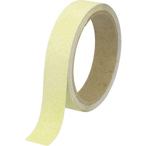 TOOLCRAFT ANST255-LG 1563973 Anti-Rutschband ANST255-LG Neongrün (L x B) 5 m x 25 mm 1 St. (1/2)