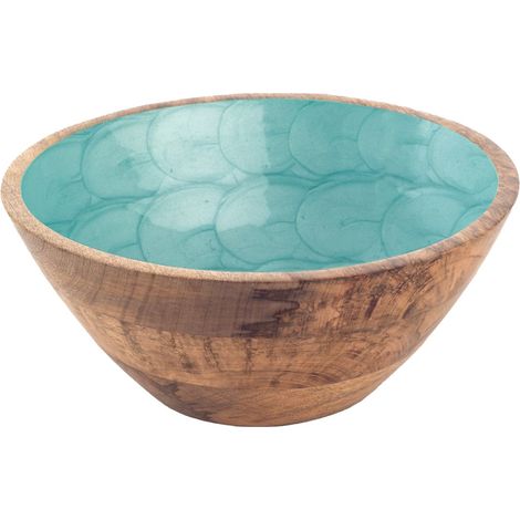 Kleine Holzschale im Matrosenstil, ideal zur Dekoration und Aufbewahrung in der Küche, 6,5 cm, nautisches Design