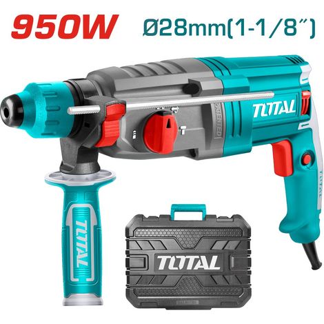 MARTELLO TASSELLATORE SDS-PLUS SCALPELLATORE DEMOLITORE 950W TOTAL (1/5)