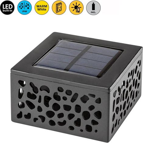 MEDULIN,OUTD.SOLAR, LED0,5W, BLACK, H5CM (1/4)