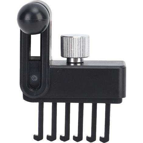 Support de téléphone de voiture à fixer sur la grille d'aération, avec anneaux métalliques de 17 mm, compatible avec Tesla Model 3 (2017-2023) (1/5)