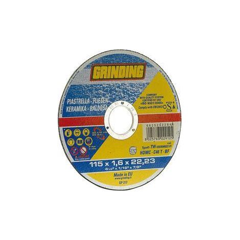 GRINDING DISCO P/CERAMICA PIANO 230X1,9 HDMC- 25,0 pz