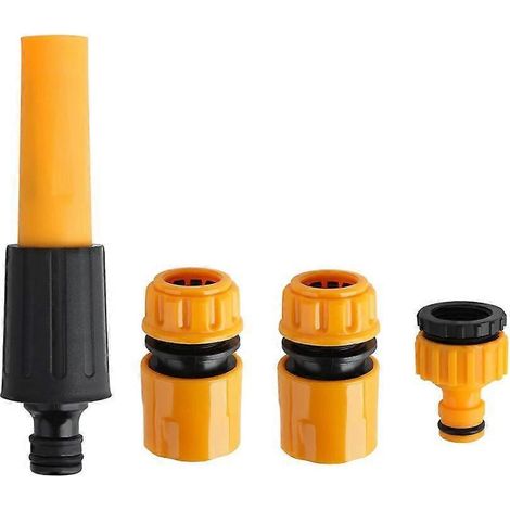 Ensemble de raccords pour tuyau d'arrosage en plastique, connecteur rapide pour tuyau d'eau
